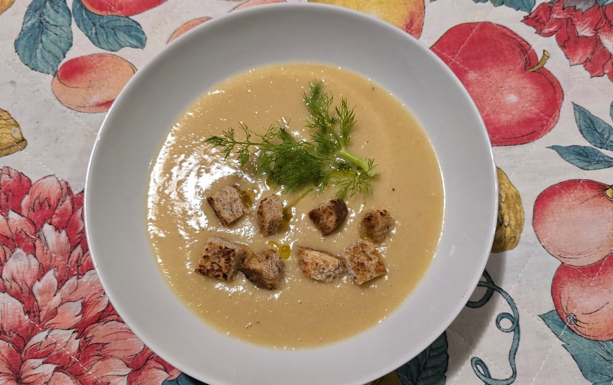 Crema di finocchi ceci e limone! (15 minuti!)